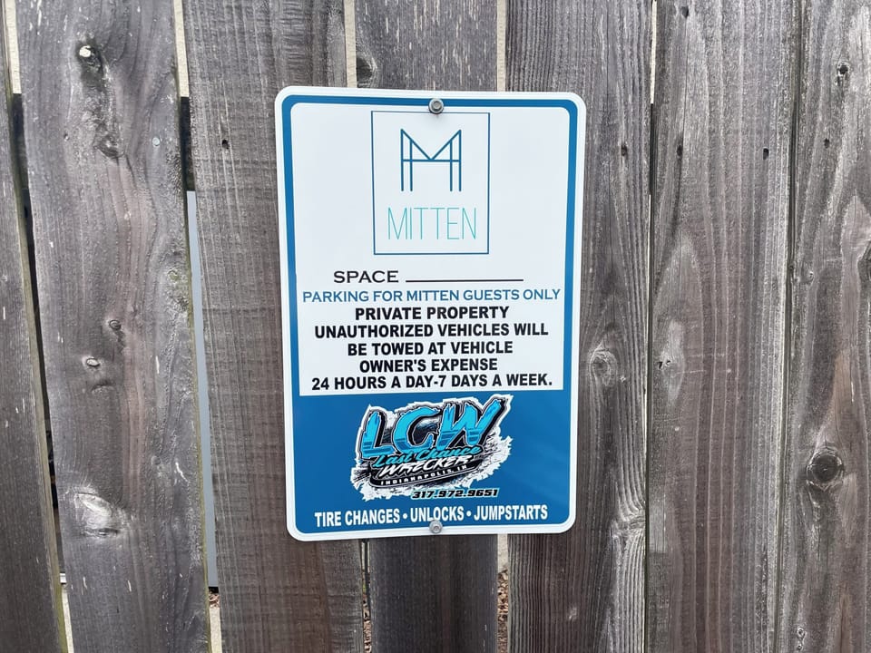 Parking available upon request