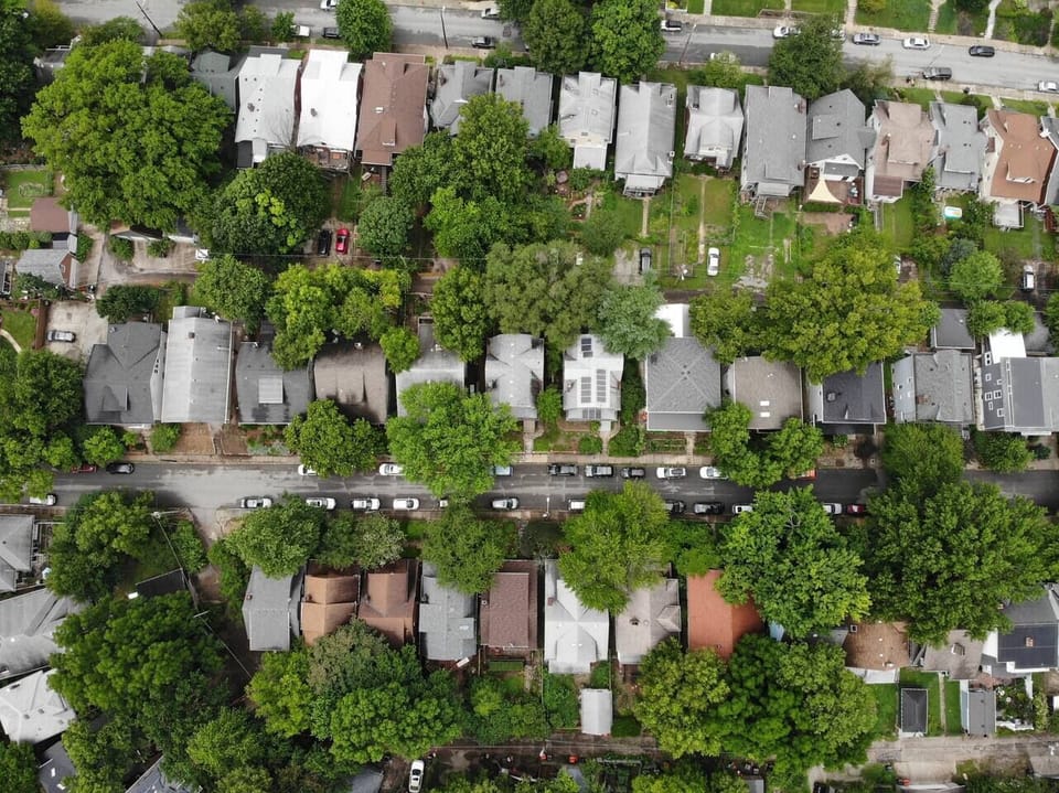 aerial view
