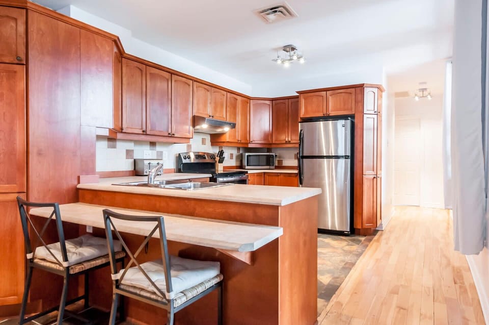 Fully equipped kitchen