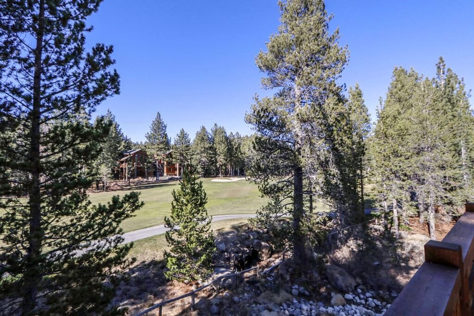 View of Sierra Star Golf Course from upper floor deck
