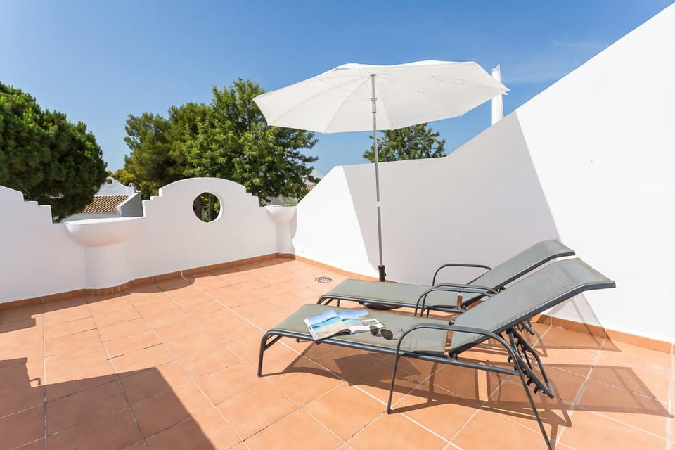 Master bedroom terrace