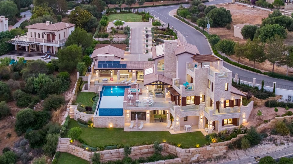 Villa Elea - Bird's Eye View