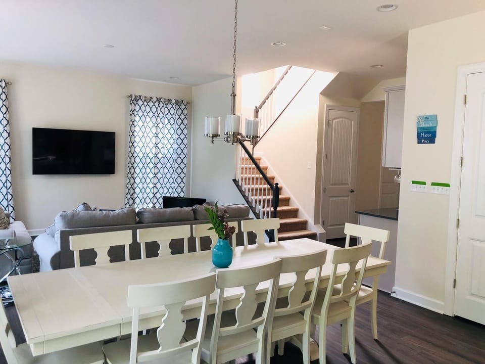 Open concept Dining & Living Area
