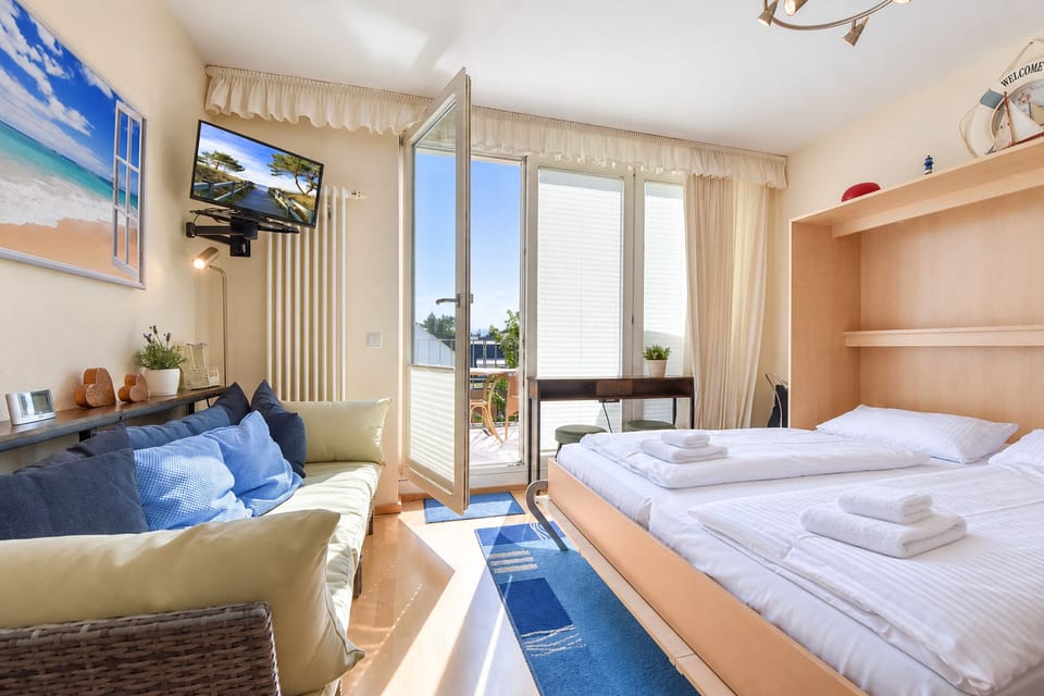Forum Marinar 34 - perfect beach location with side view of the Baltic Sea Apartment in Heringsdorf