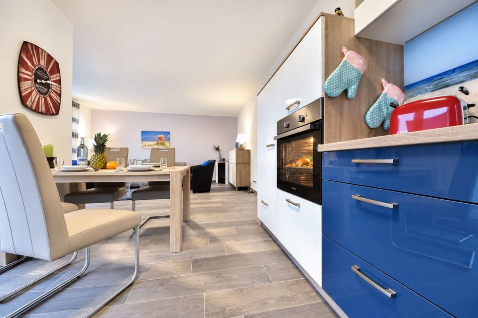 Sonnenpark 05 - modern furnishings and terrace with beach chair Apartment in Heringsdorf