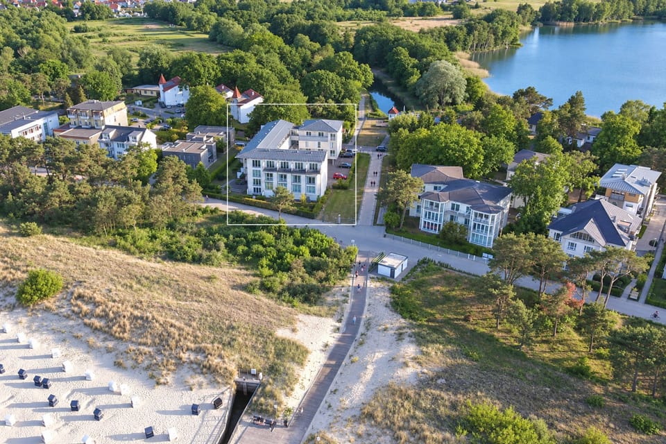 Forum Marinar 35 - perfect beach location with side view of the Baltic Sea Apartment in Heringsdorf