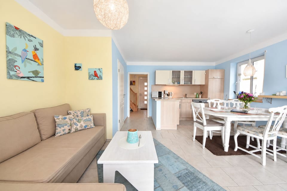 Vacation home Waldhaus - idyllic with a great terrace House in Heringsdorf