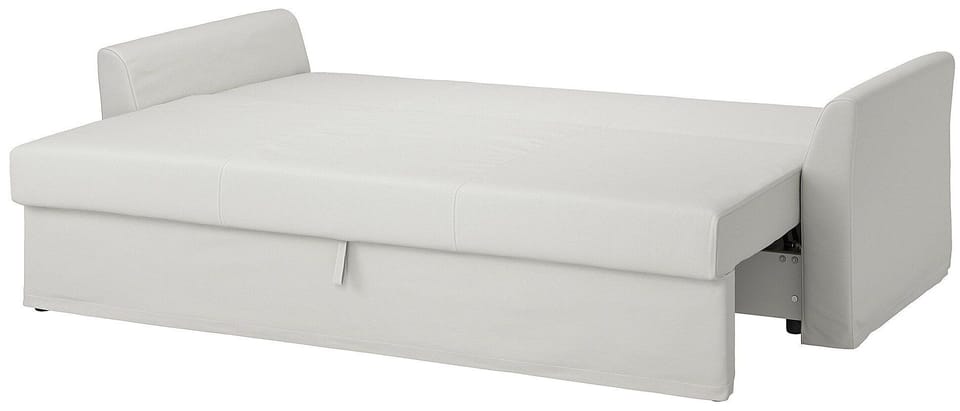 Queen Sleeper sofa in the living room