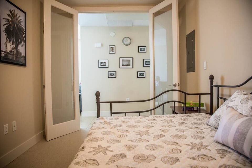 The large double doors make this room feel even more spacious