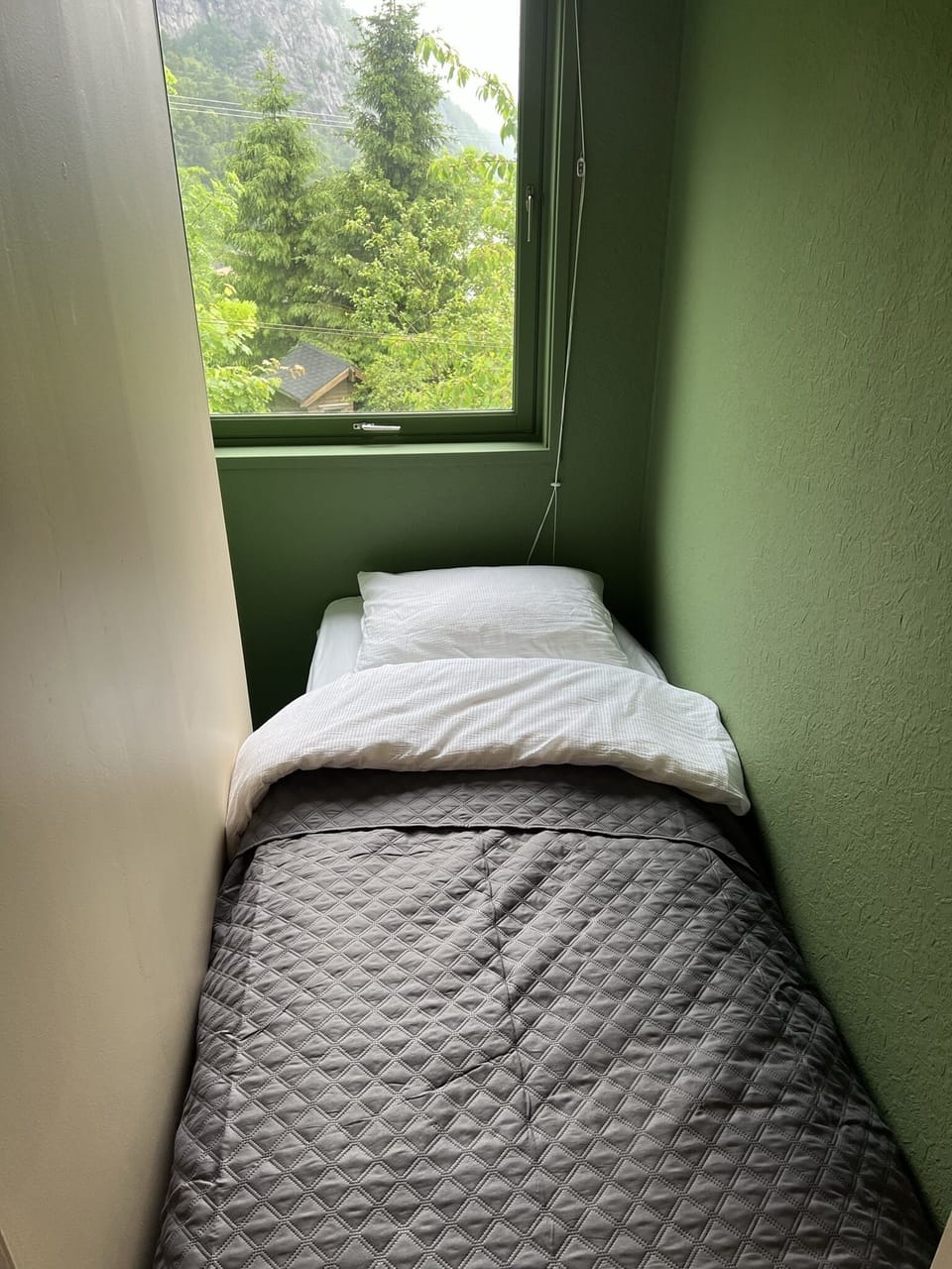 Det minste soverommet, enkeltseng