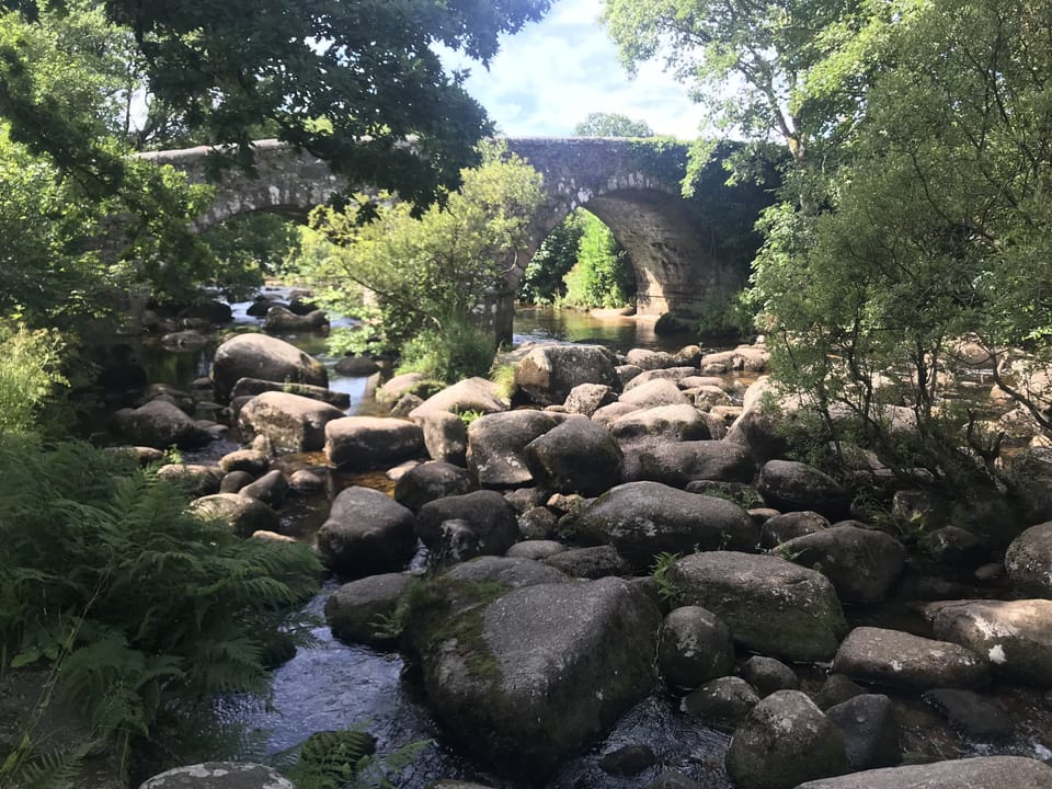 Dartmeet. We’re just a few minutes drive from Dartmoor National Park.