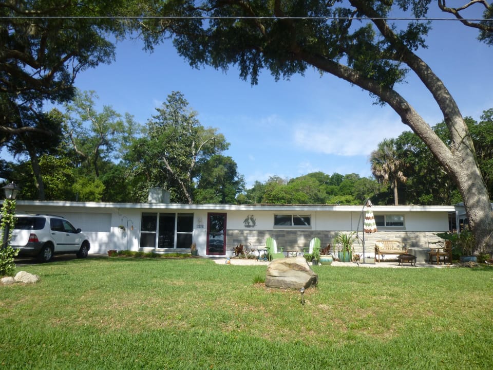 Front of house.