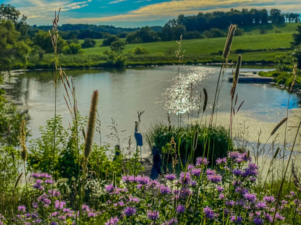private fishing pond