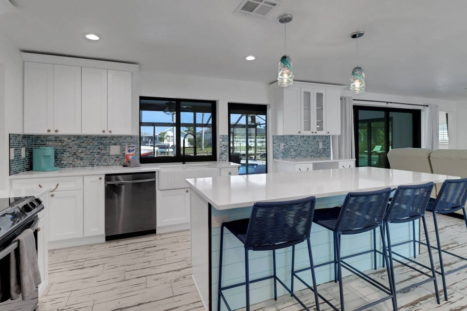 Beautifully remodeled and filled with many upgrades, this home is ready to welcome your group of 6 to southwest Florida.