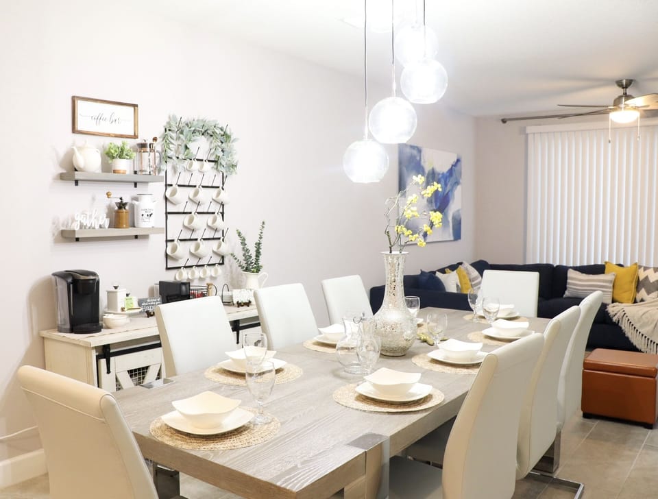 Large Dining Table that can seat 8