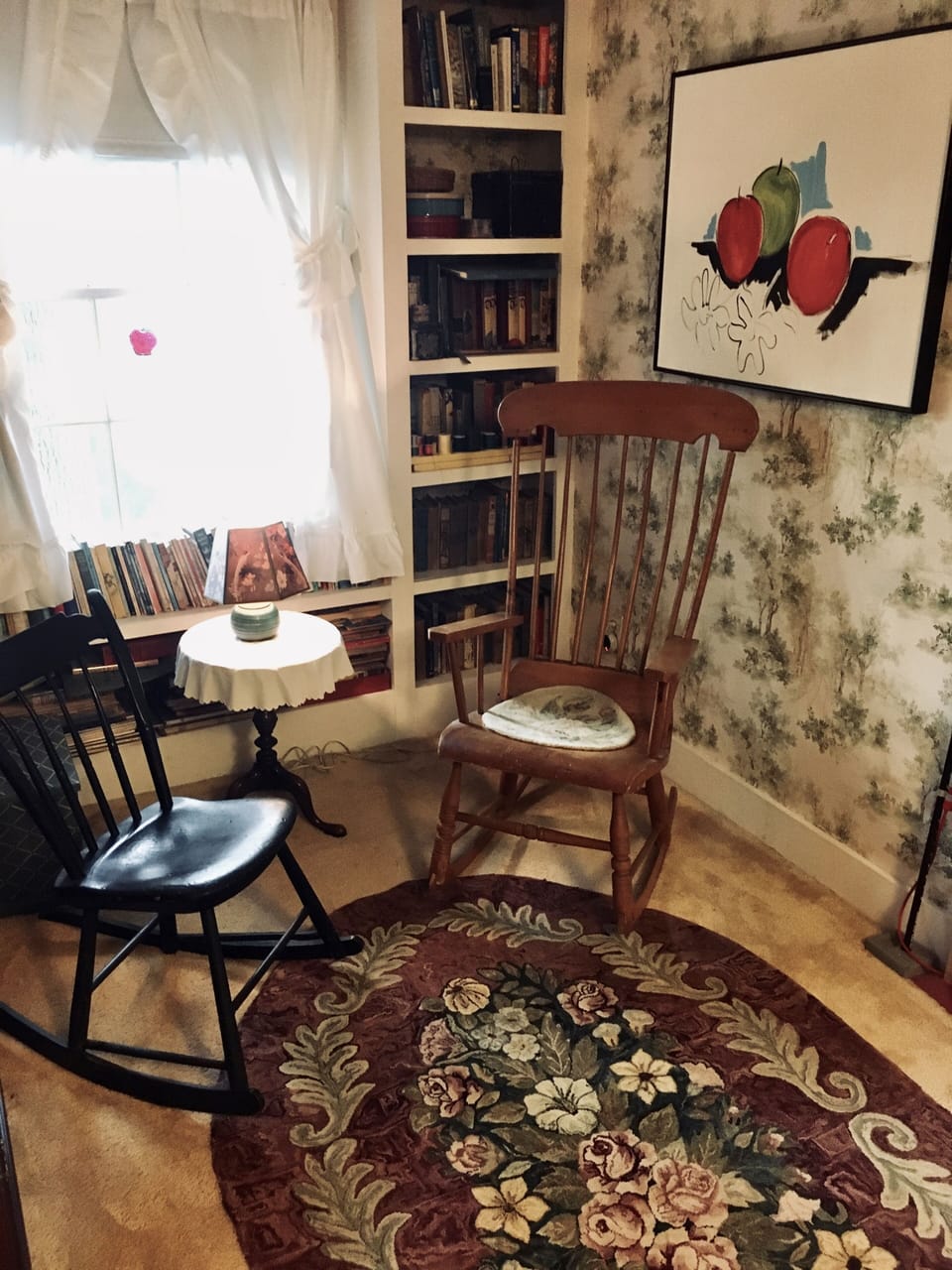 Kids' bookcase #1 with the Cherry Ames books.