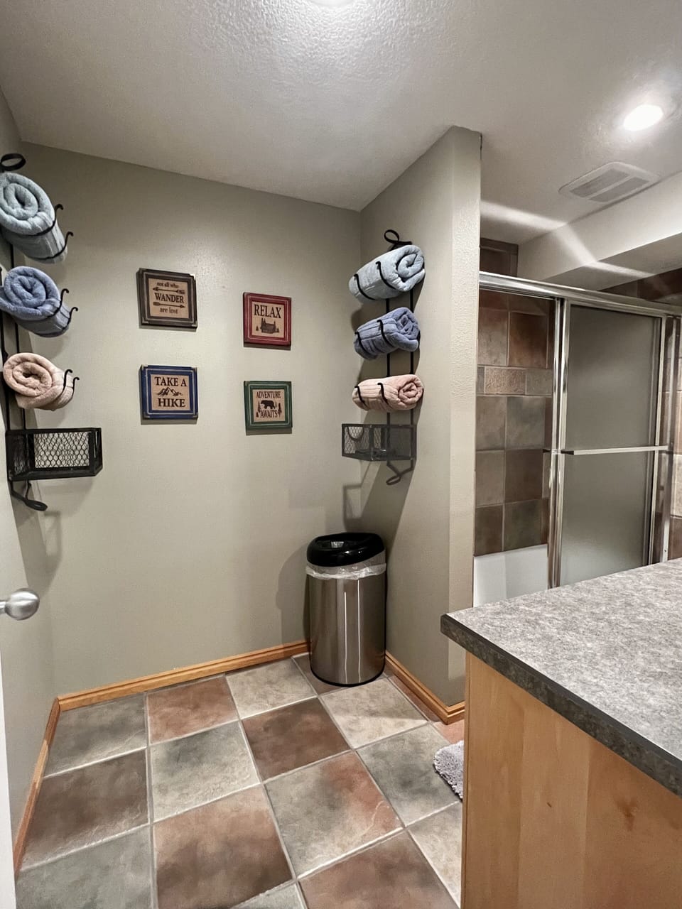 Downstairs full bathroom