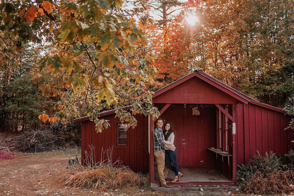 ...from the sheds dotting the yard