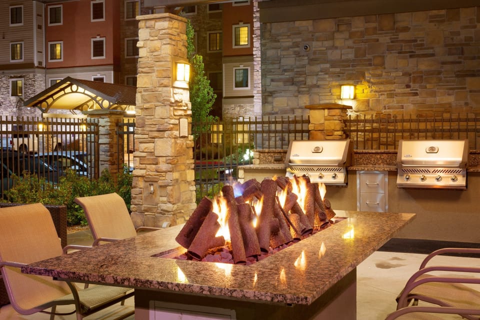 Relax outside with friends and family.
