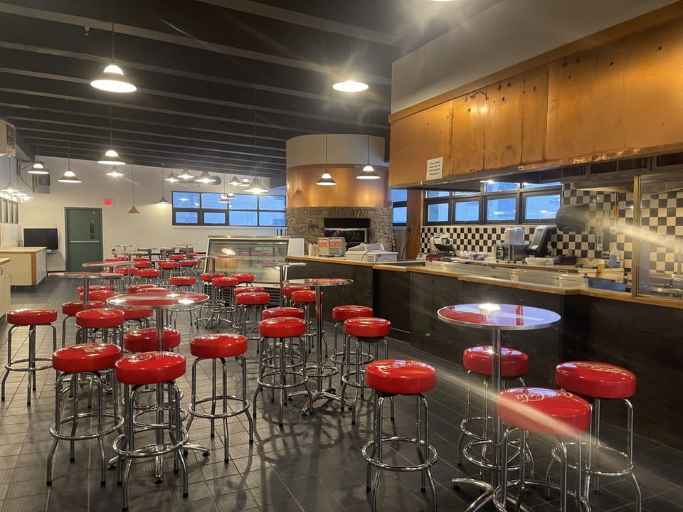 Cafeteria inside of Silvercreek 