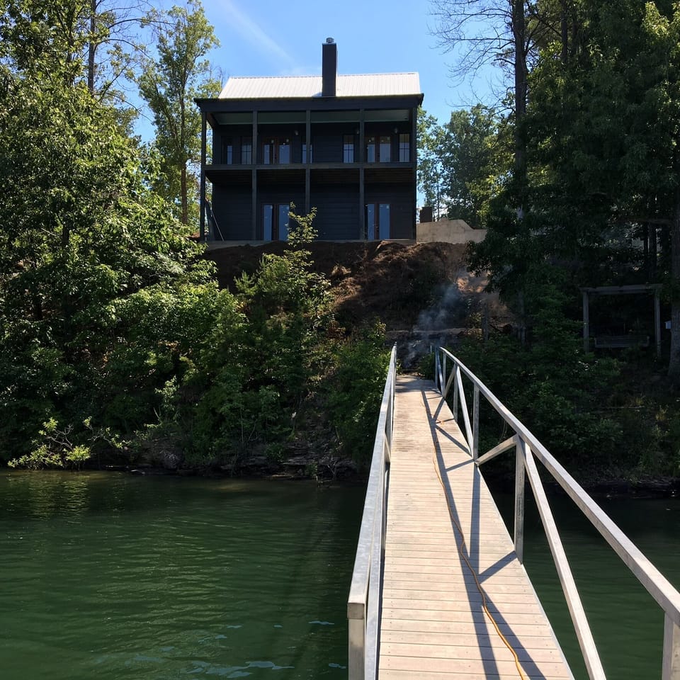 View from the lake