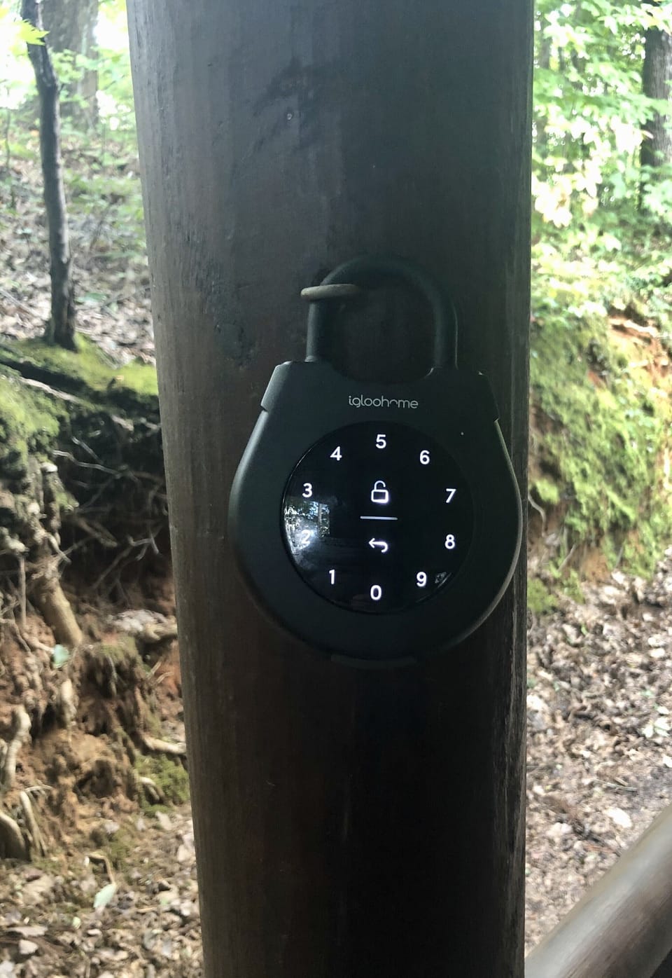 Each guest is given a unique code to access the key to the property. 