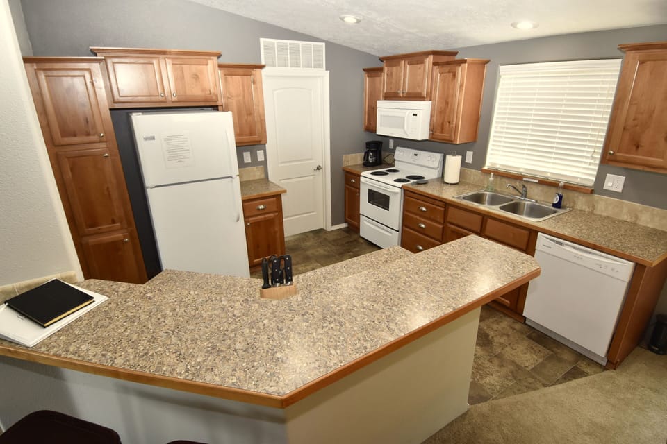 Overview of the kitchen