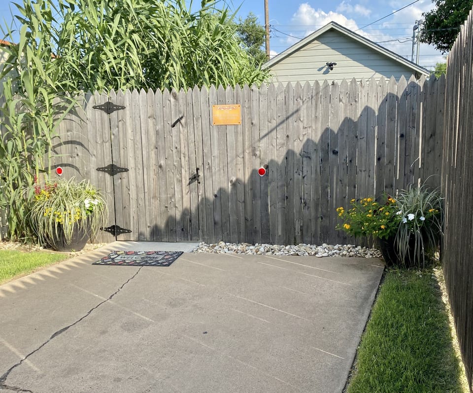 Private off street parking