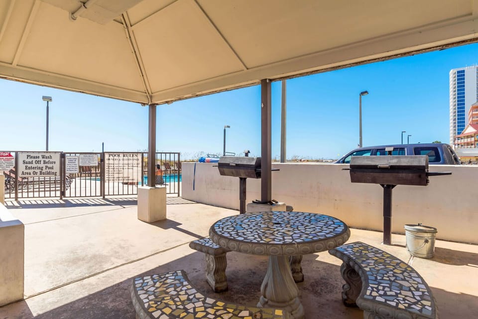 Charcoal Grilling Area