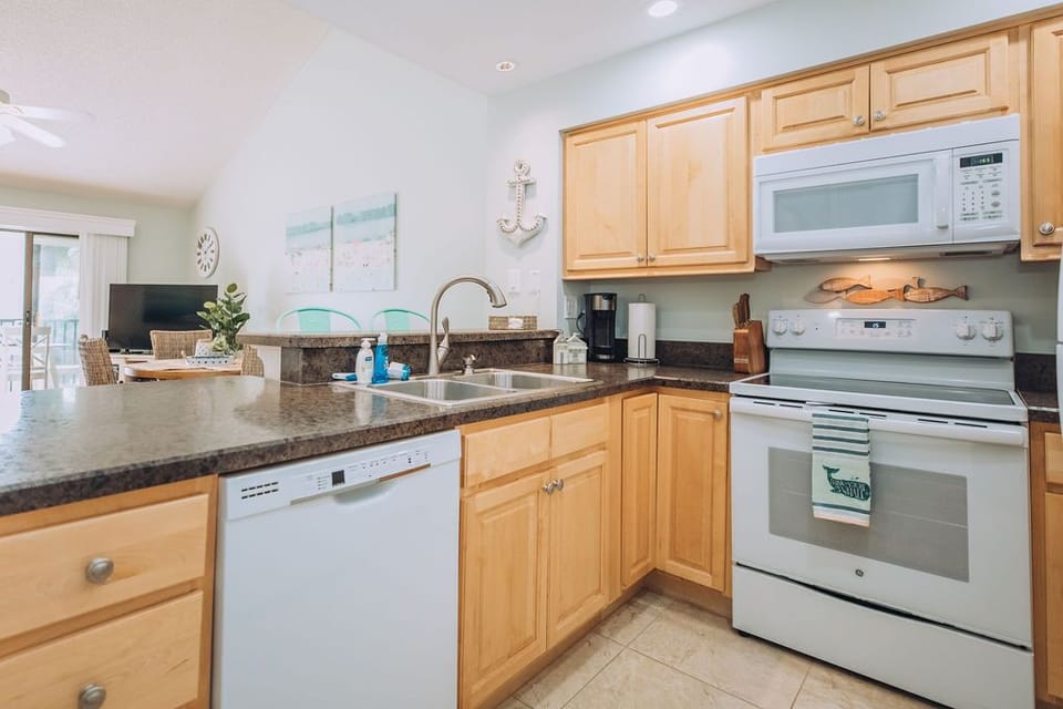 The open floor plan is bright & airy.