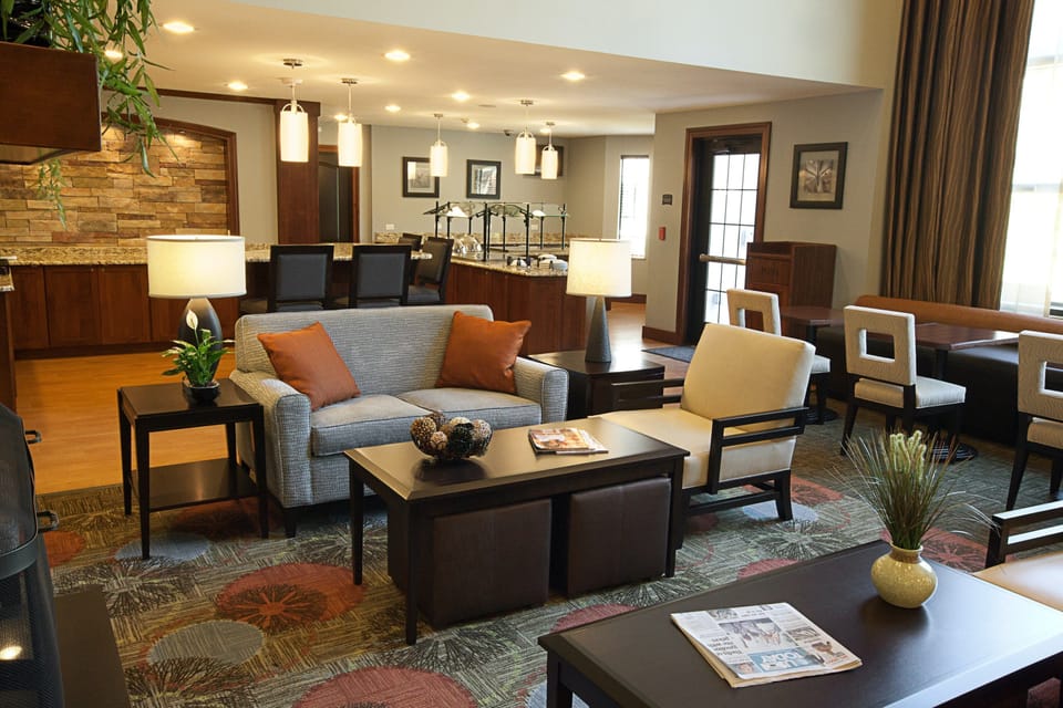 Relax in the lovely common areas.