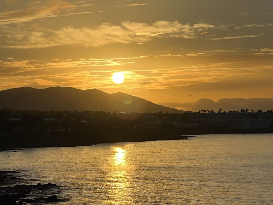Beautiful Sunrises and Sunsets from Seafront in front of Casa Jemma