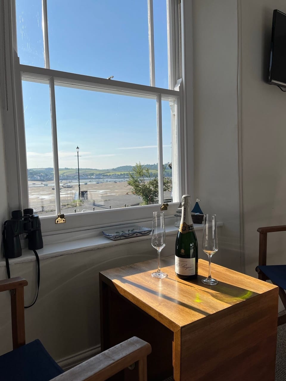  View of estuary from bedroom 