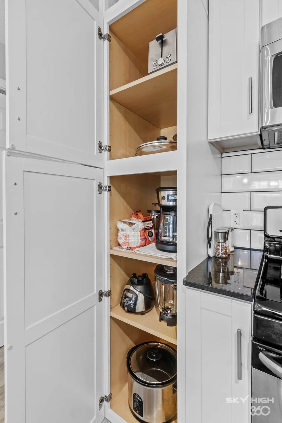 Fully stocked.