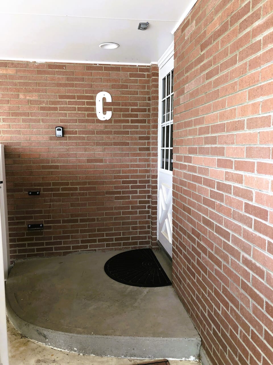 Front door to the suite.