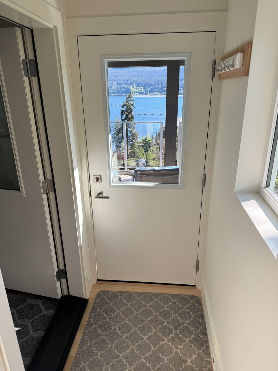 Entrance to suite and deck