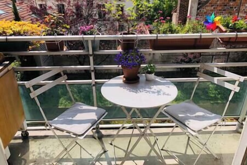 Balcon exposé plein sud