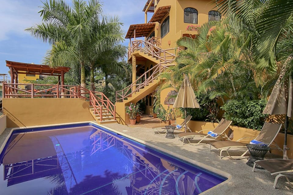 Pool, patio and pool terrace