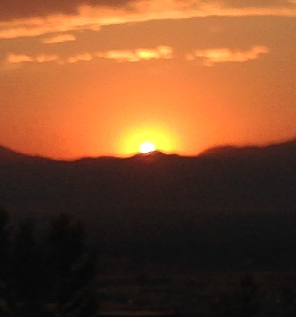 Sunset views from your unit