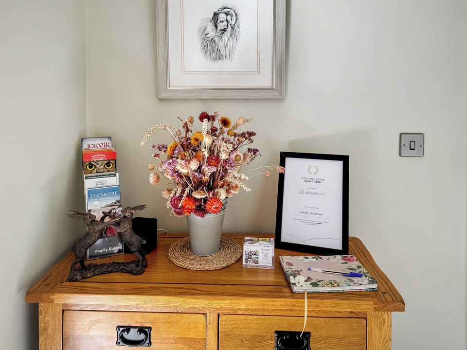 Hallway and entrance | The Old Dairy - Ryehills Farm, Pickering