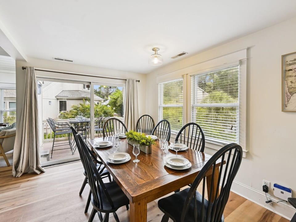 Dining Area with Seating for Eight at 11 Myrtle Lane