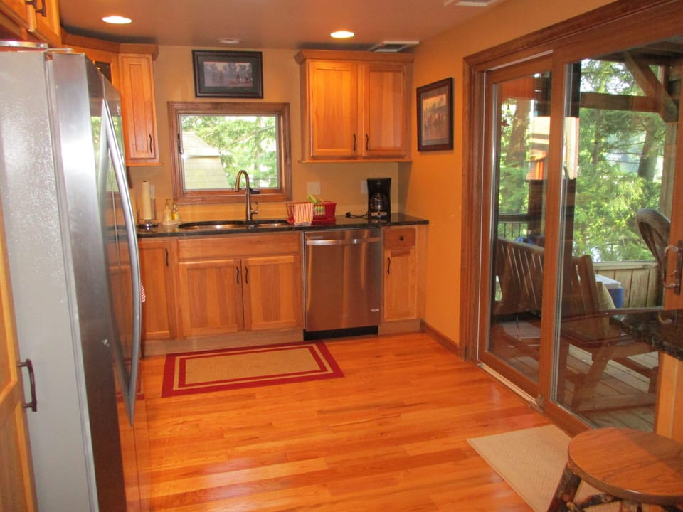 Slider to screened-in porch