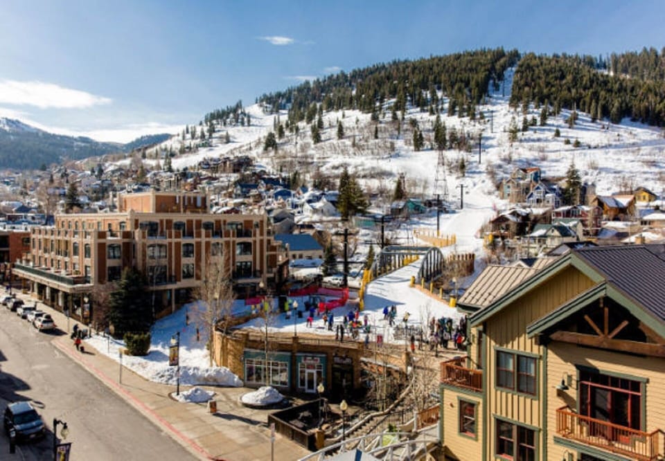 Short Bridge to Ski Over to Town Lift