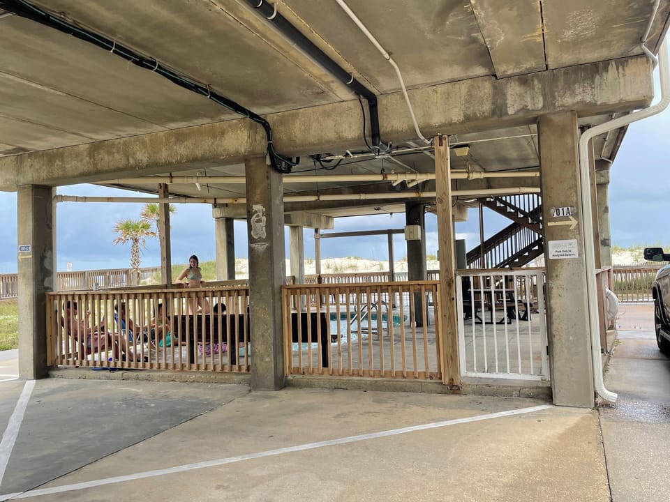 Pool area