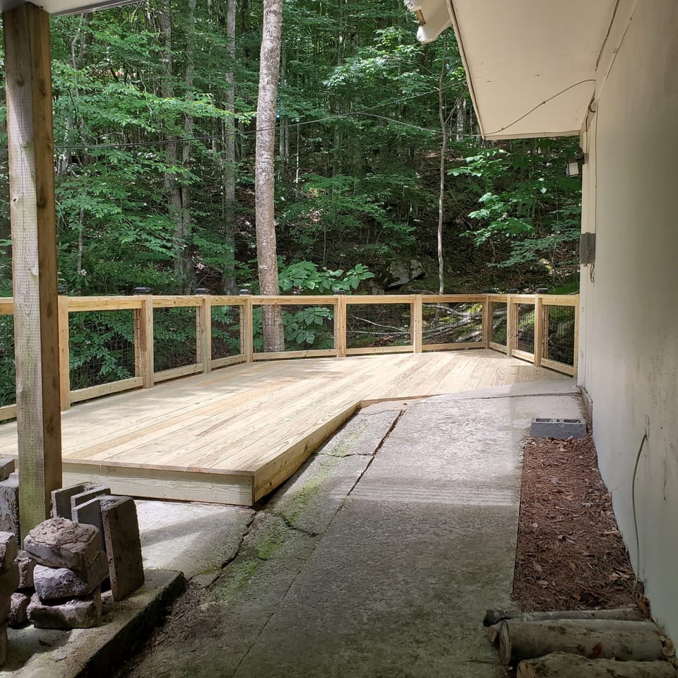 Rear Deck