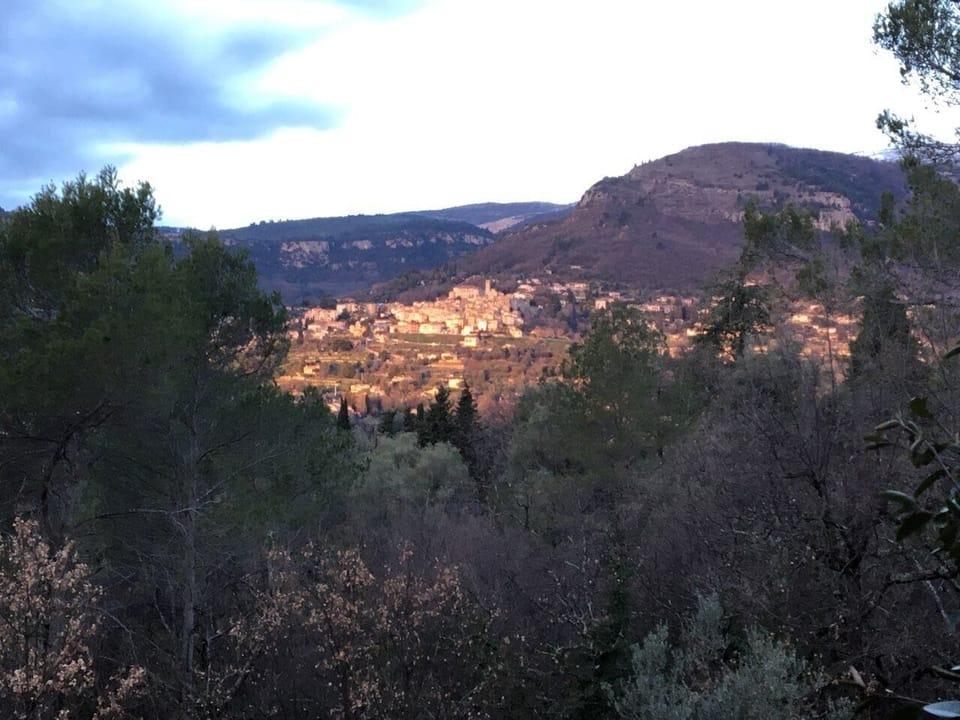 View of neighboring village