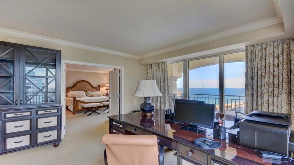 Large master suite with two private balconies