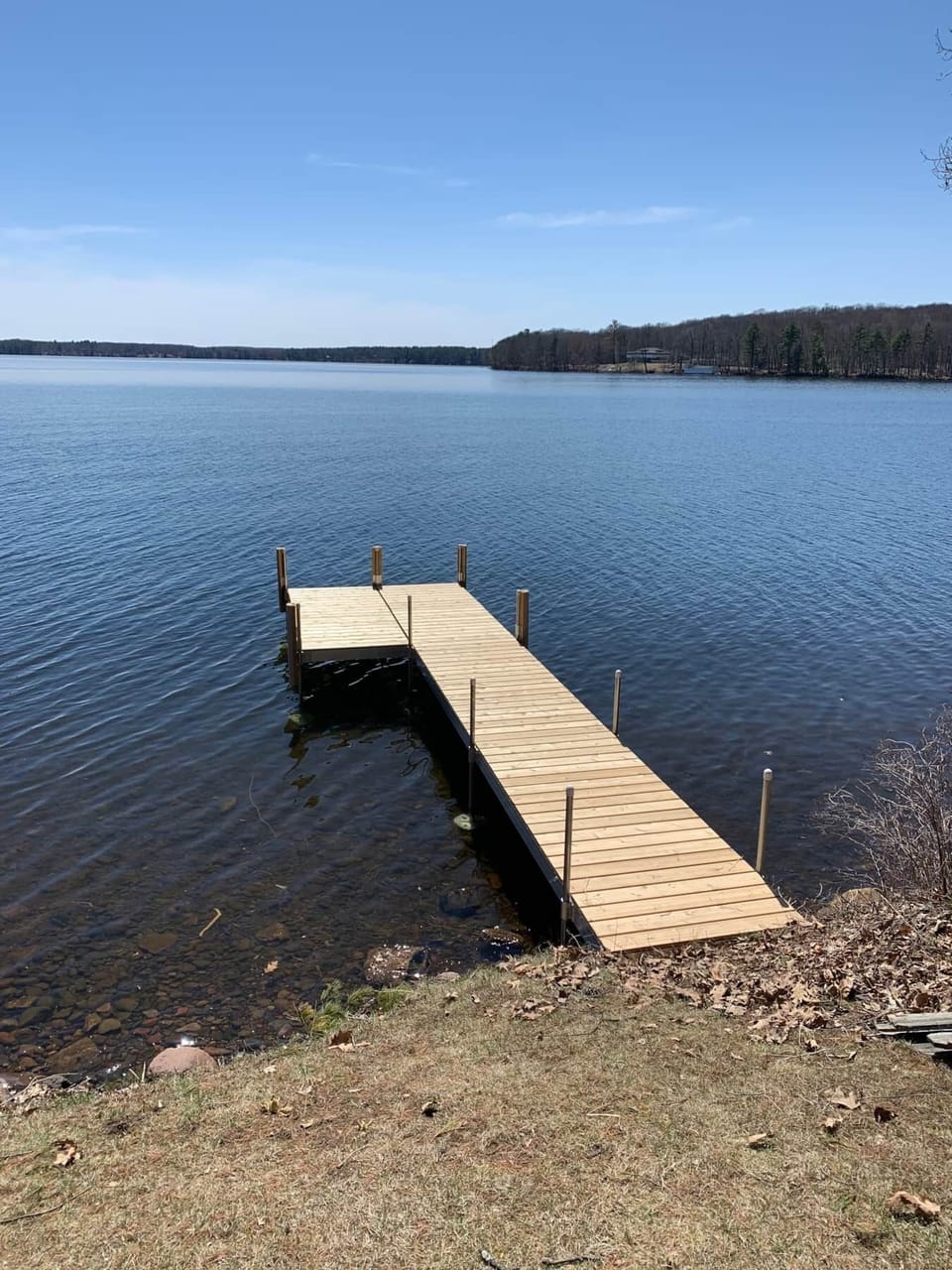 You can't beat Lac Courte Oreilles. Gin clear water that great for swimming, relaxing, and fishing.