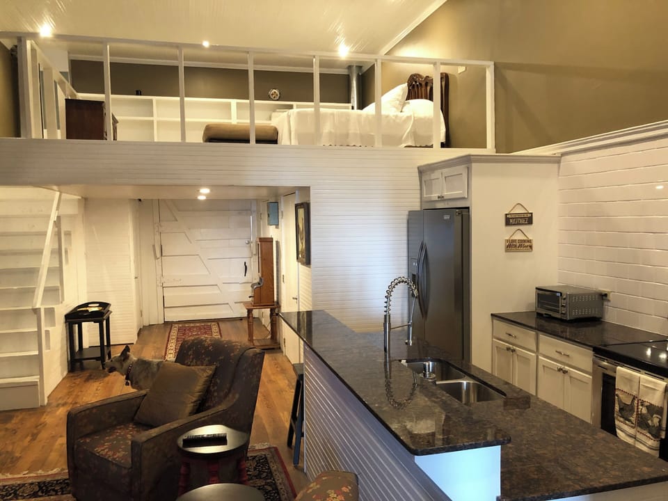 Living Room Kitchen and Loft