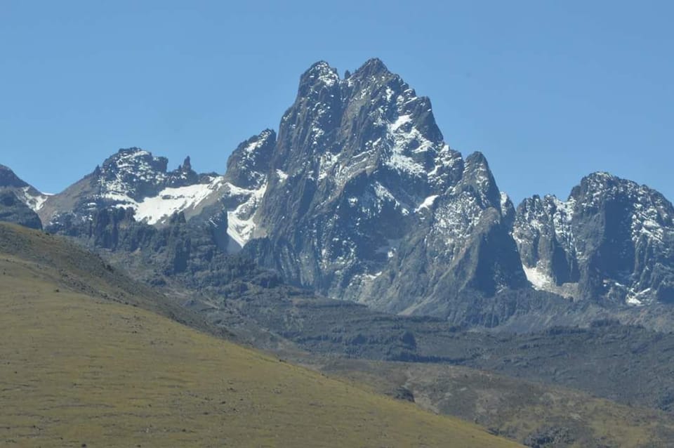 You can clearly see Mt Kenya from the house,The 2nd largest mountain  in Africa.